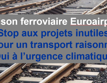 La Nouvelle Liaison Ferroviaire augmente le bruit et la pollution