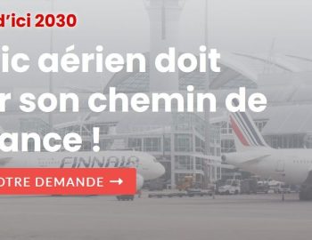 Le transport aérien doit décroitre : -20% en 2030 !
